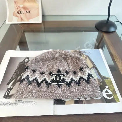 샤넬 니트 비니 모자 185655