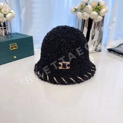 셀린느 테디 램 울 버킷햇 84256