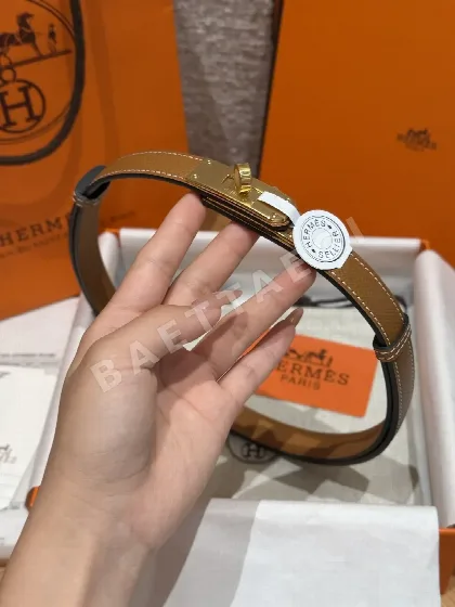 에르메스 켈리 버클 에프손 가죽 벨트 176989