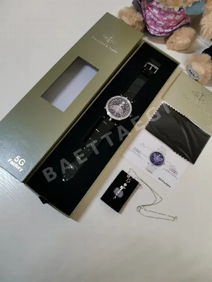 반클리프 아펠 포에틱 컴플리케이션 댄싱 엔젤 쿼츠 크리스탈 여성 시계 레플리카 44954 Van Cleef & Arpels