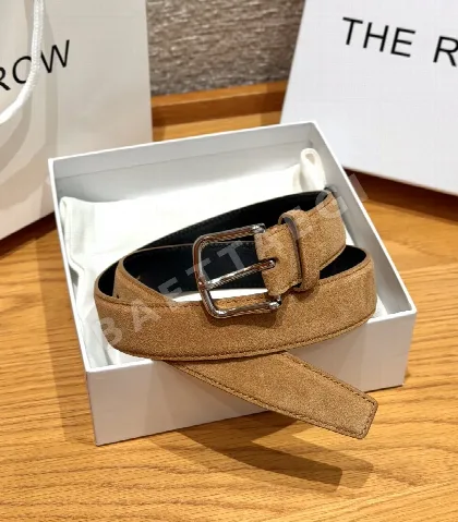 더로우 클래식 스웨이드 가죽 벨트 30mm 177839