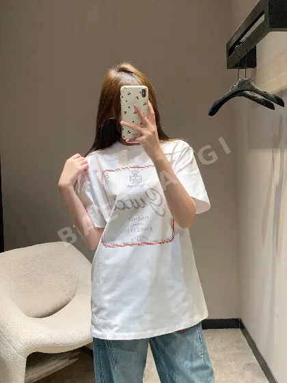 구찌 레터 프린트 크루넥 반팔 티셔츠 51192