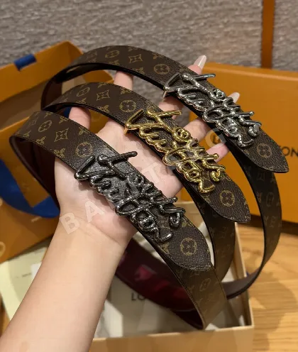 루이비통 스크립트 30mm 리버시블 벨트 173787