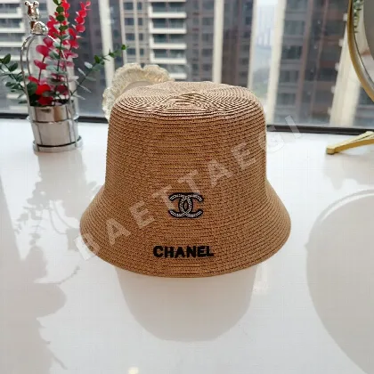 샤넬 뜨개질 버킷 햇 모자 82309