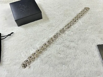 크롬하츠 오벌 레터 목걸이 62453