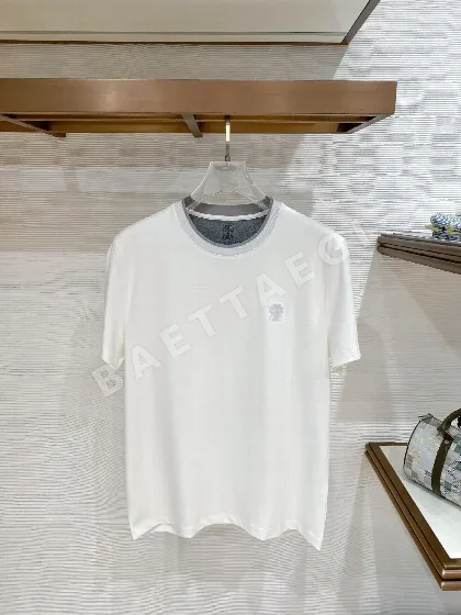 브루넬로쿠치넬리 남성 릴렉스 반팔 티셔츠 88308