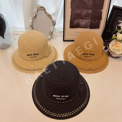 미우미우 접이식 어부 모자 80935