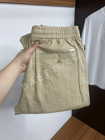 로로피아나 남성 린넨 스트레이트 팬츠 139056