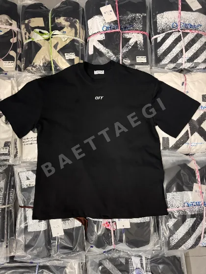 오프화이트 남성 반팔 87498