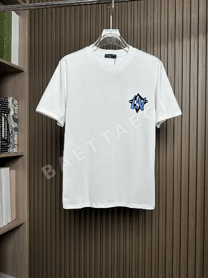 루이비통 크루넥 남성 반팔 티셔츠 48547