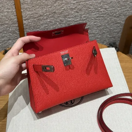 에르메스 미니 켈리 2 써니 레드 가방 18280