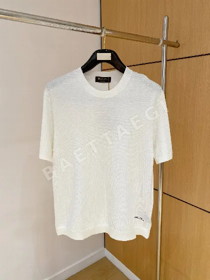 로로피아나 남성 린넨 반팔 티셔츠 115033