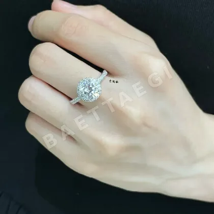 티파니 라운드 큐빅 반지 71211