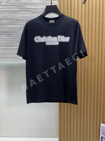 디올 남성 코튼 반팔 티셔츠 47338