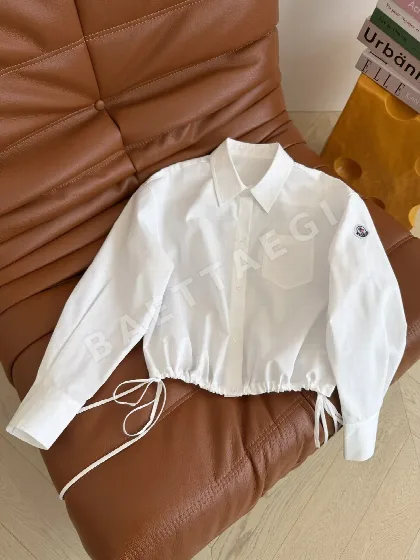 몽클레르 소매 배지 장식 여성 자켓 165498