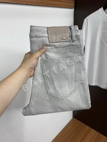 로에베 남성 고신축 데님 바지 52743