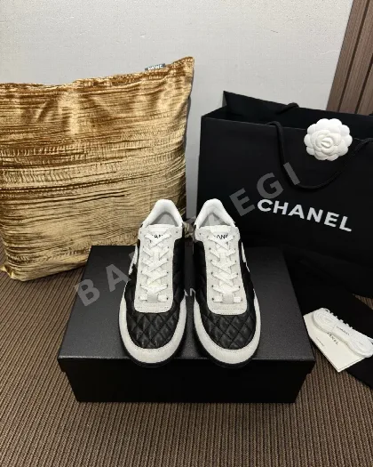 샤넬 팬더 테마 퀼팅 베이스볼 슈즈 42352