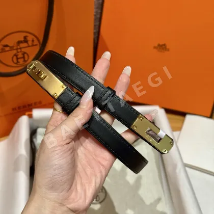 에르메스 켈리 금도금 버클 스위프트 카프스킨 벨트 176074