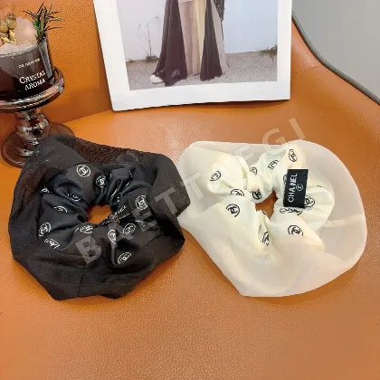 샤넬 오간지 헤어 고무줄 183158