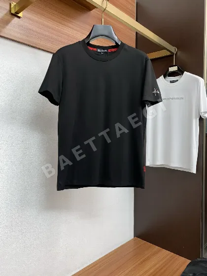 키톤 코튼 크루넥 남성 반팔 티셔츠