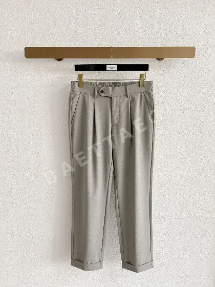 브루넬로쿠치넬리 면 혼방 남성 바지 143416