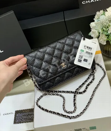샤넬 클래식 WOC 가죽 체인백 A33814