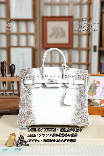 에르메스 버킨 25 히말라야 가방 18130