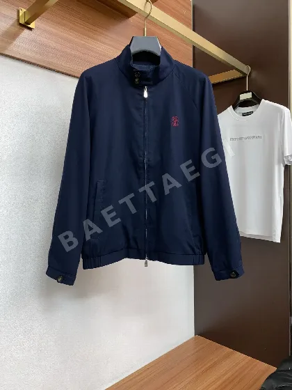 브루넬로쿠치넬리 남성 린넨 코튼 자켓 53017