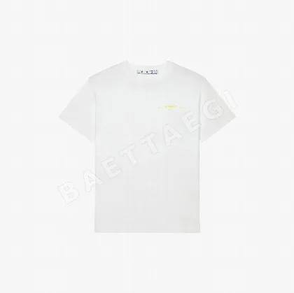 오프화이트 남성 반팔 티셔츠 87694