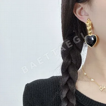 생로랑 미러 폴리시 탈부착 귀걸이 65647