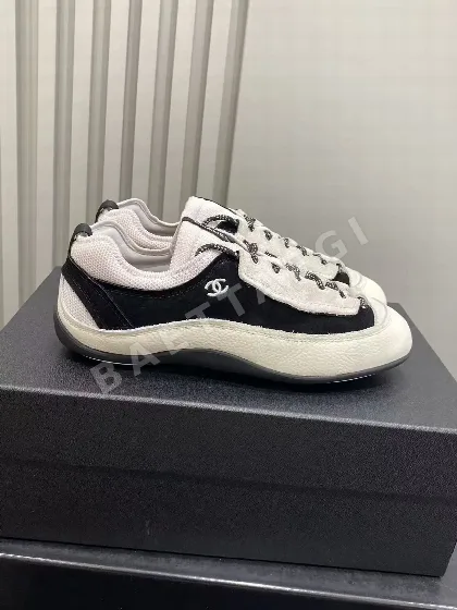 샤넬 컬러 블록 베이스볼화 신발 132667