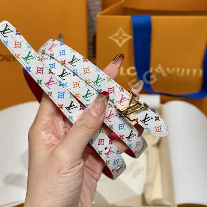 루이비통 모노그램 캔버스 리버시블 여성 벨트 172567
