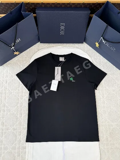 디올 CD로고 자수 반팔 티셔츠 18659