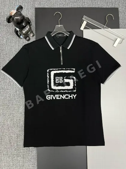 지방시 지퍼업 폴로 여성 반팔 티셔츠 87996