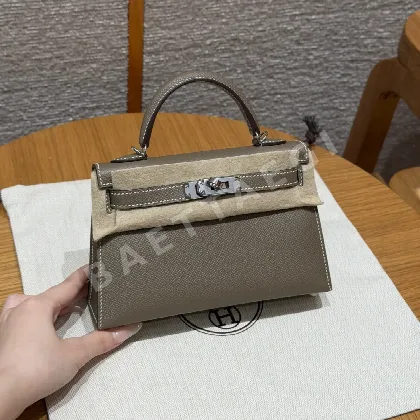 에르메스 켈리 미니 2 앱송 가죽 가방 164131