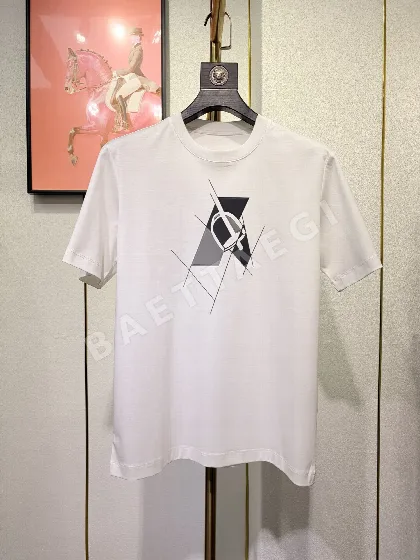 에르메스 3D 프린트 인레이 반팔 티셔츠 49446