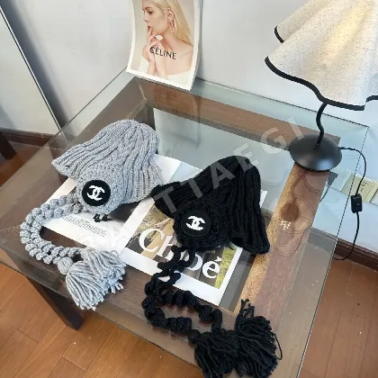 샤넬 니트 비니 모자 185647