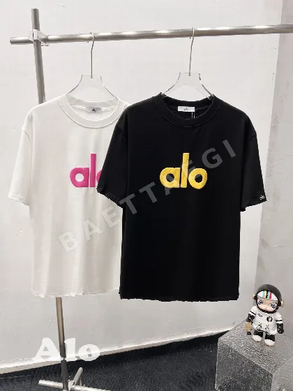알로 3D 폼 프린트 루즈핏 반팔 티셔츠 50796