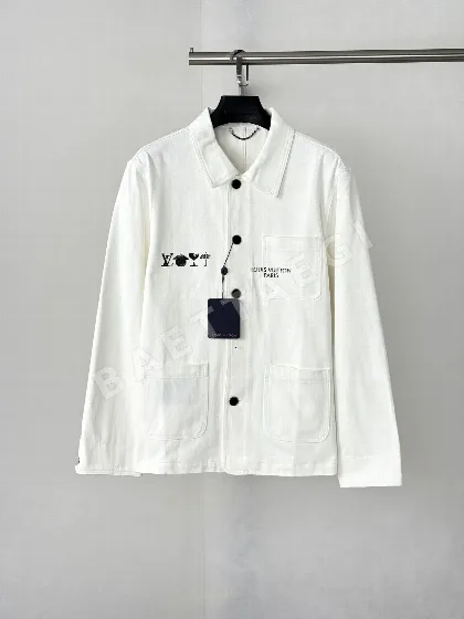 루이비통 팬 심볼 프린트 데님 자켓 146487