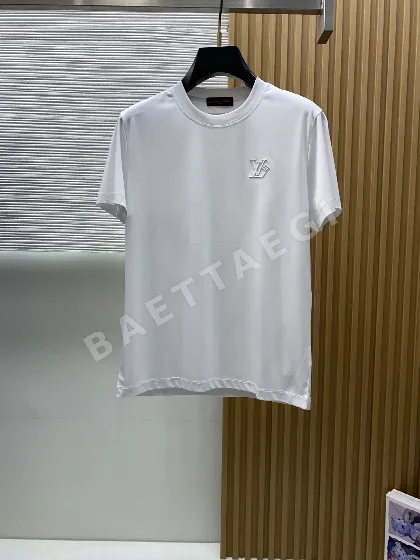 루이비통 머서라이즈드 코튼 반팔 티셔츠 P230