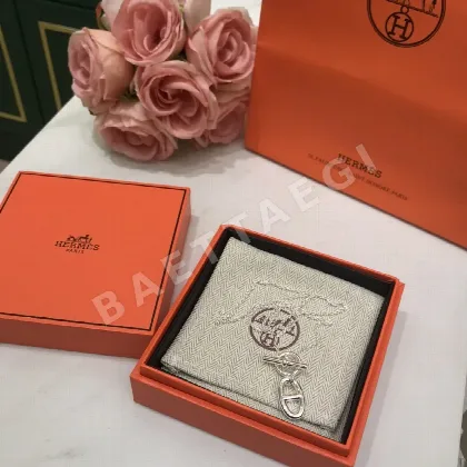 에르메스 돼지 코 OT 클라스프 목걸이 69924