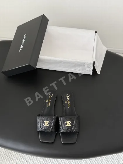 샤넬 26C 백클 슬리퍼 98669