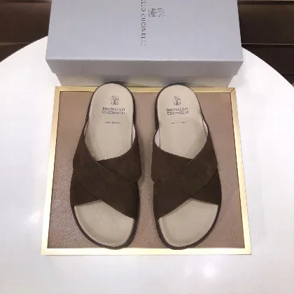 브루넬로쿠치넬리 경량 여름 슬리퍼 23621