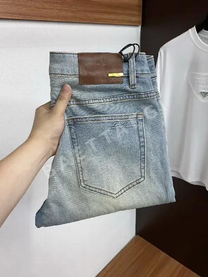 로로피아나 데님 크롭 남성 바지 65806