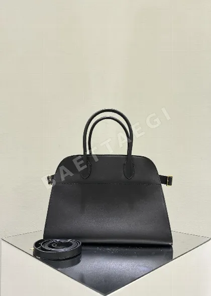 더로우 플레인 블랙 미니멀 가방 75857
