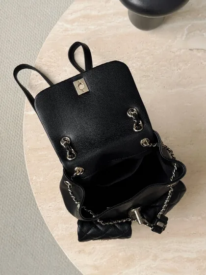 샤넬 빅 블랙 백팩 33441