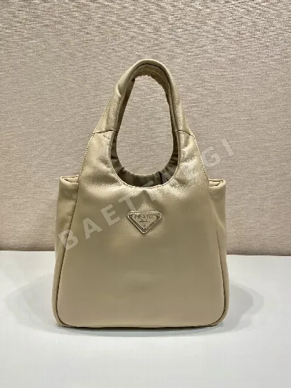 프라다 램스킨 더블 핸들 라지 토트백 1BG413