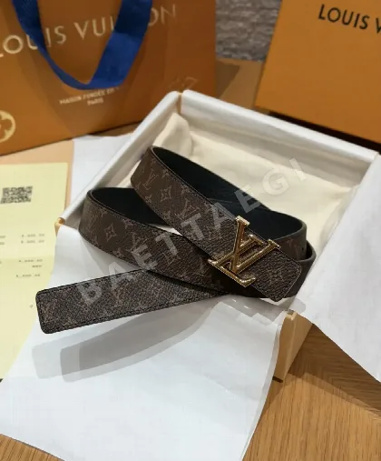 루이비통 JD300 아이코닉 25mm 리버시블 벨트 173414