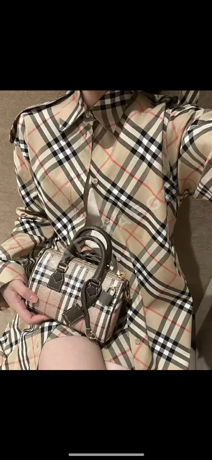 버버리 미니 보스턴 백 가방 39885