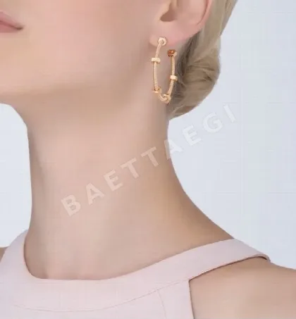 까르띠에 저스트 앵 끌루 18K 골드 스크류 귀걸이 59537